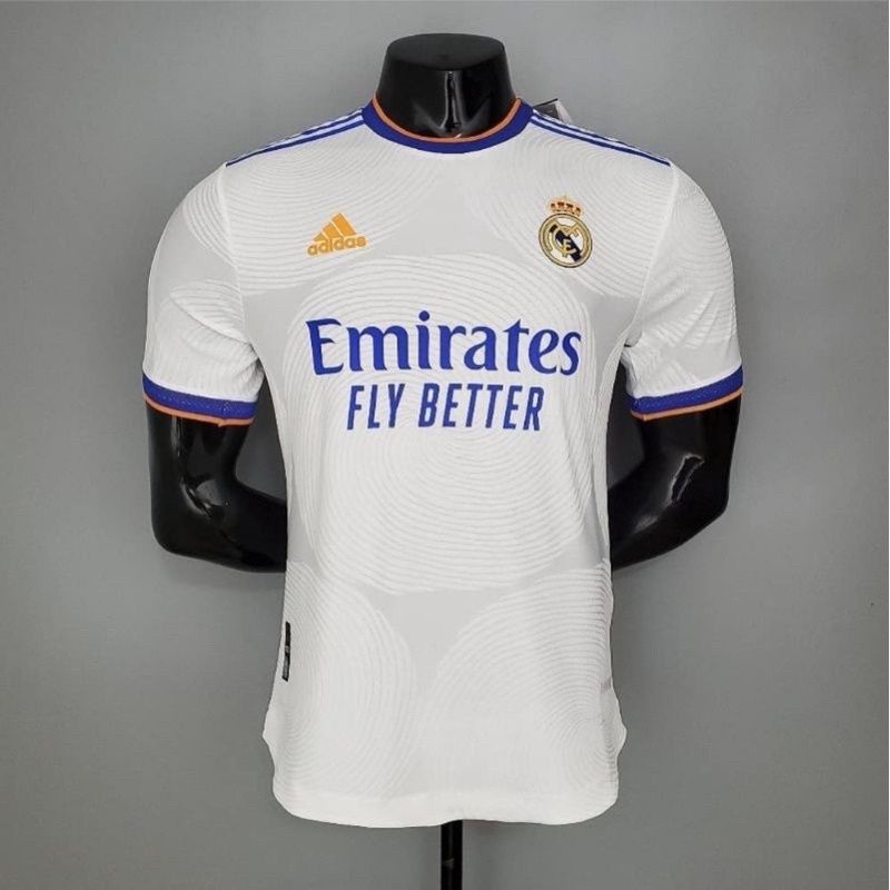 Áo Thun Bóng Đá Câu Lạc Bộ Real MADRID Thiết Kế Mới 2021/2022 Nhập Khẩu Cao Cấp