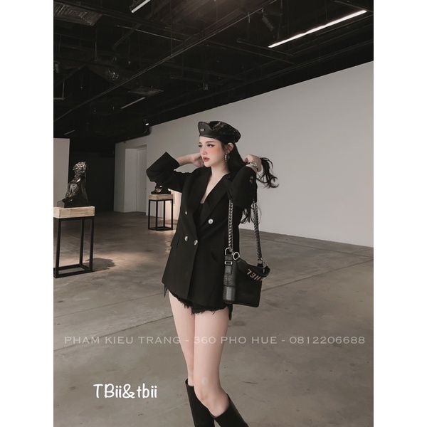 Áo vest blazer 4 cúc