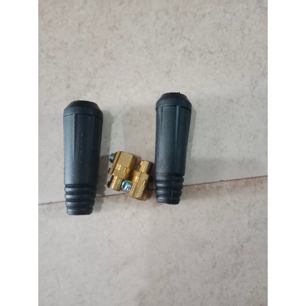 2 Giắc cắm cho máy hàn điện tử chân nhỏ 10 - 25 loại I