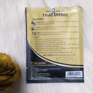 Nhuộm tóc dược liệu Thái Dương