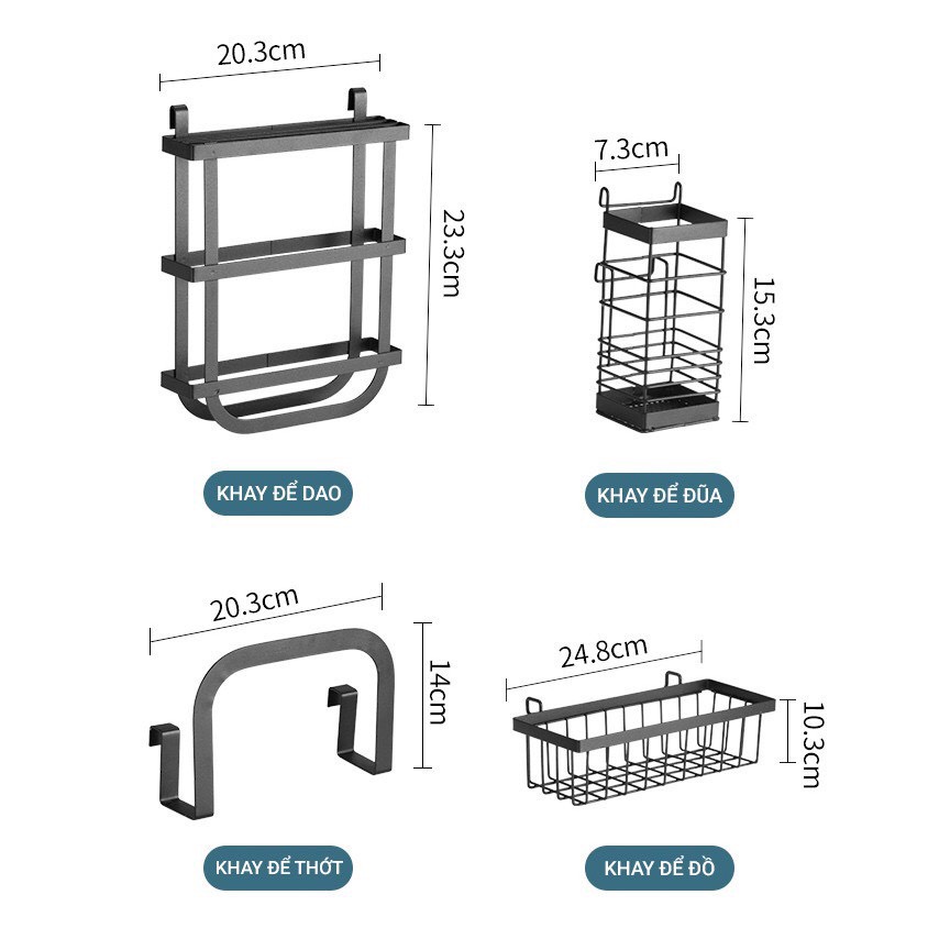 FREESHIP Kệ Để Bát Đĩa Trên Chậu Rửa Thông Minh 1 Tầng Đa Năng dài 95cm - Siêu Tiện Ích