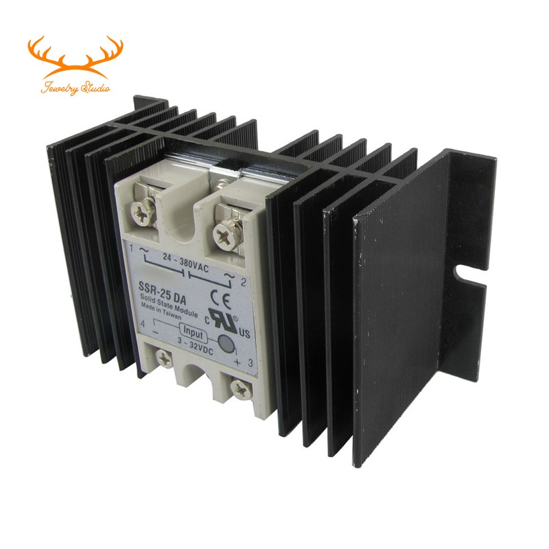 Rơ Le Bán Dẫn Ssr-25Da 25a 3-32v 24-380v