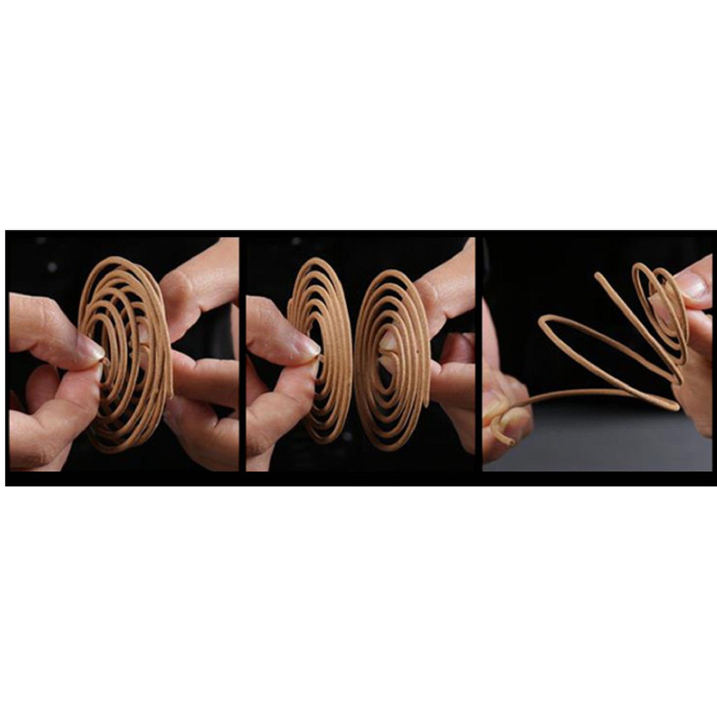 Nhang Trầm Hương vòng hương thảo mộc 1 hộp 48 khoanh - Mộc Trà 98