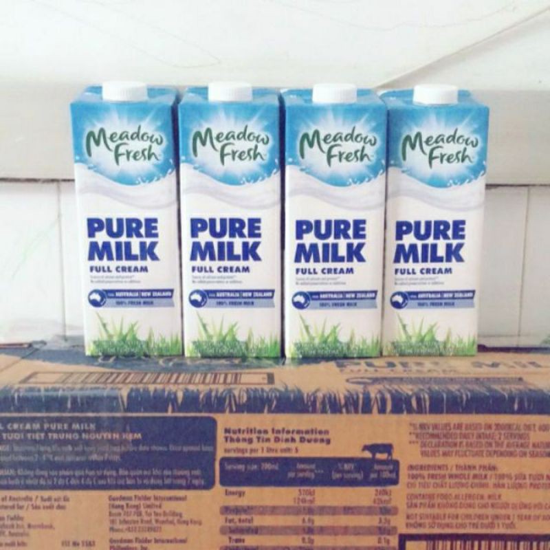 Sữa Meadow fresh nguyên chất