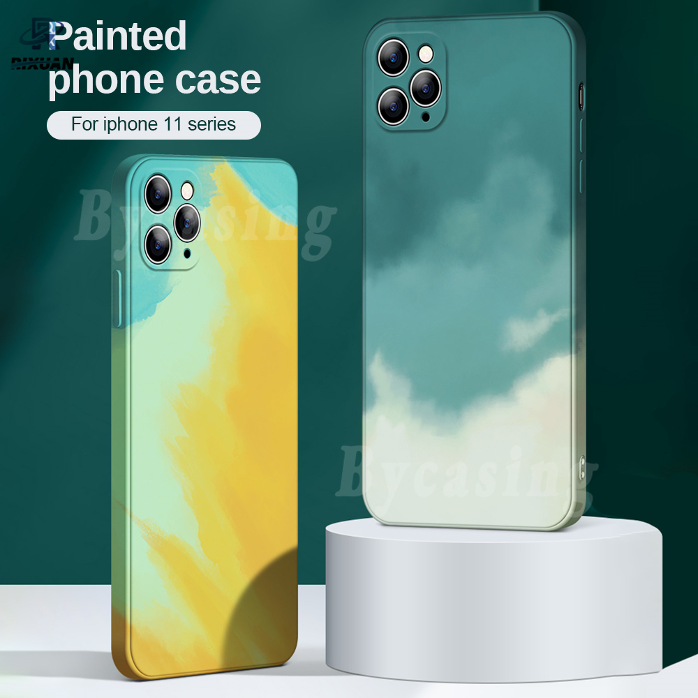 Ốp điện thoại họa tiết màu nước cho Huawei Nova 7i 7se 5t 3i Y9S Huawei Y7A Hauwei Y9 2019 Y9 Prime 2019 P30 Pro