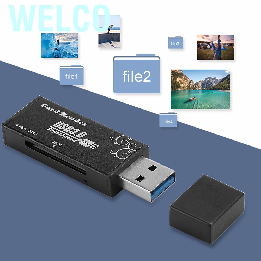 Đầu Đọc Thẻ Nhớ Đa Năng 5gbps Usb 3.0 Cho Sdxc Sdhc Mmc | BigBuy360 - bigbuy360.vn