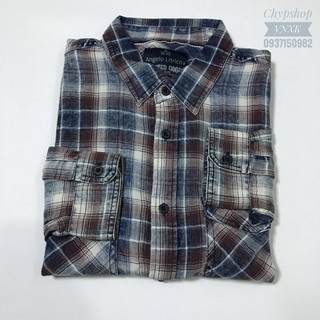 Áo sơ mi nam Denim tay dài Angelo Litrico vnxk