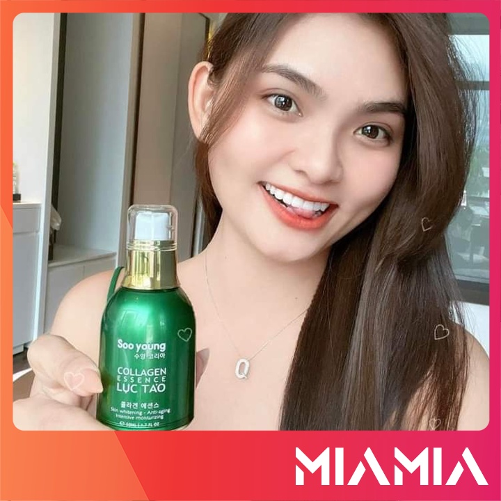 Serum Lục Tảo Soo Young chính hãng - Serum Collagen Essence dưỡng trắng và giữ ẩm da - 8938532152022