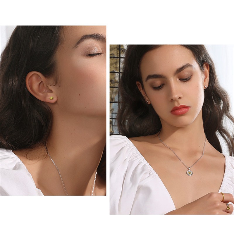 Simple and Fashionable S925 Silver Earrings