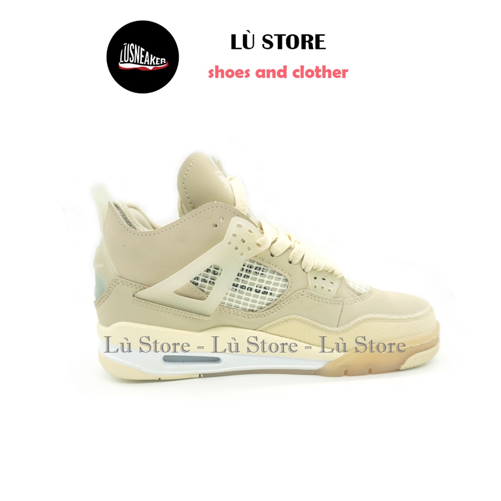 Giày Sneaker JD4 off White , màu Kem size nam nữ từ 36-43, Lù Store | BigBuy360 - bigbuy360.vn