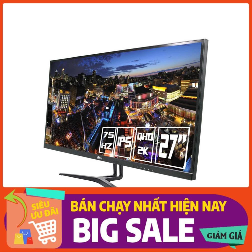 Chuỗi cửa hàng máy tính bán chạy nhất 2020 - Màn hình 27 inch 2K Gaming ATAS YD270Q - Tấm nền IPS - 75HZ