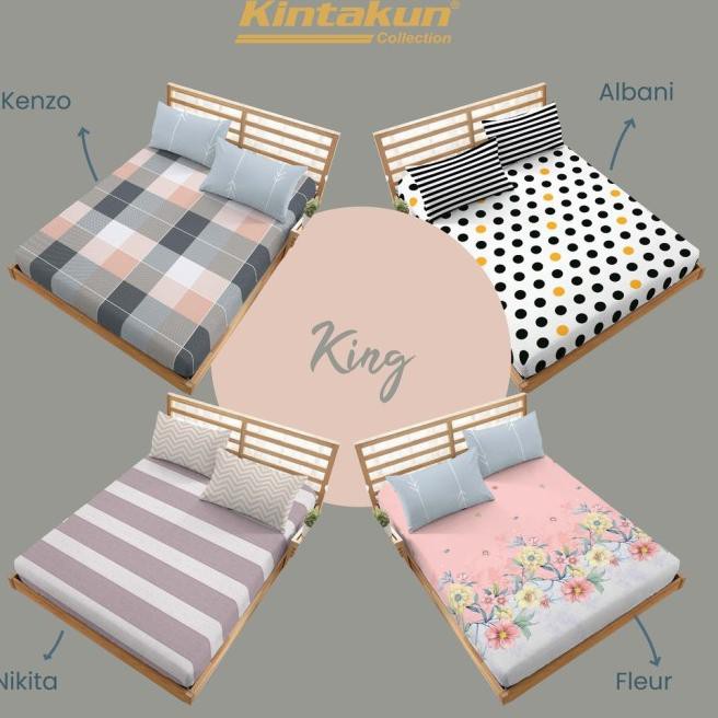 (Giảm Giá) Ga Giường Vải Lanh Kintakun Uk 160x200 Queen & 180x200 Kin - Ngẫu Nhiên 160x