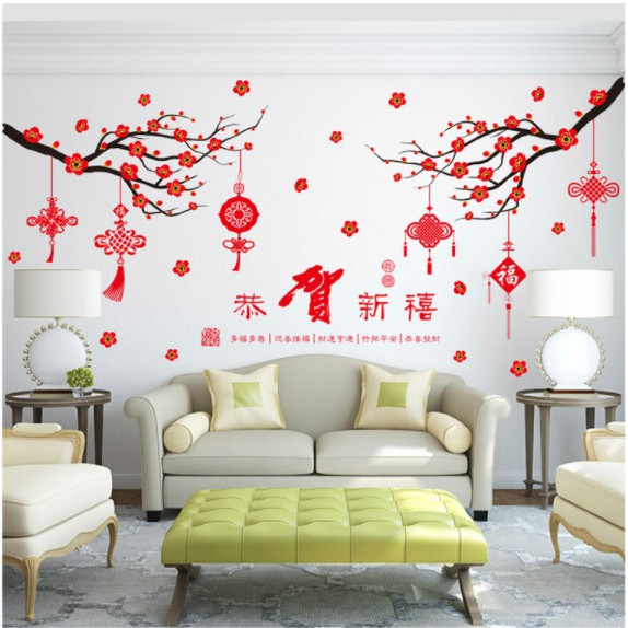 Decal trang trí Tết S81