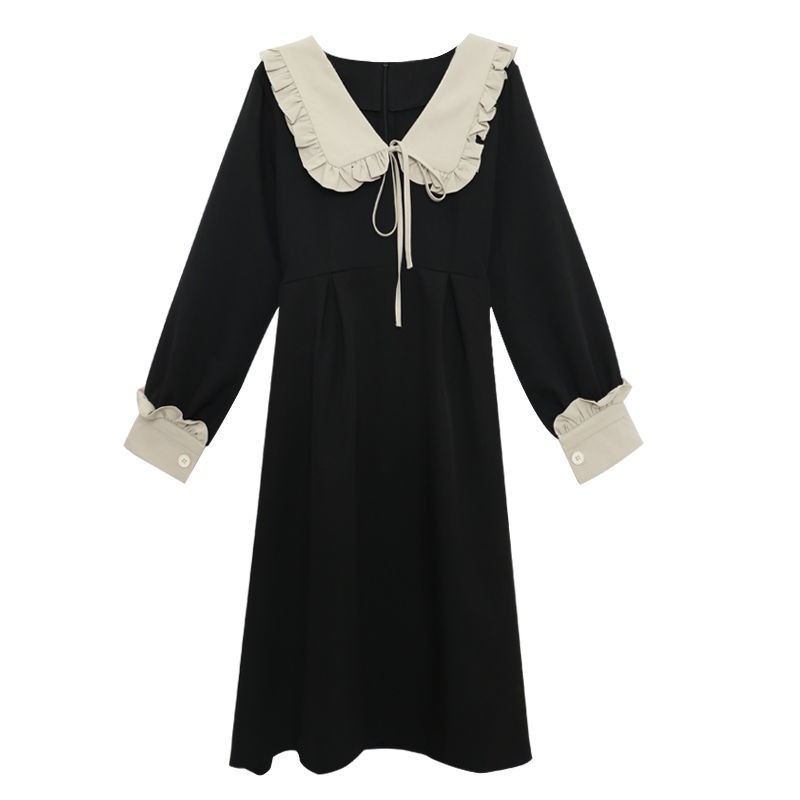 Hepburn Style Women's Dress Fall Winter Dress