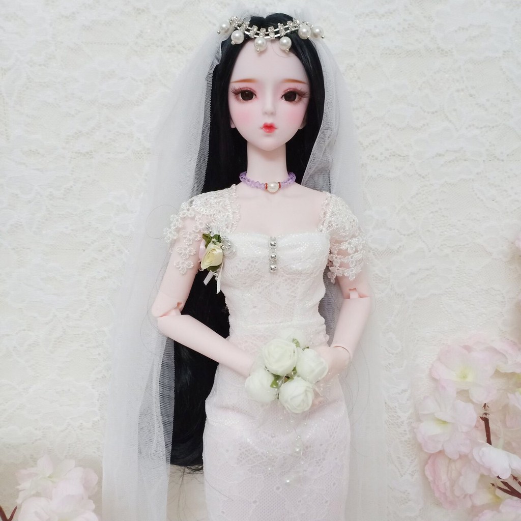 Búp bê Dreamfairy mặc váy cưới Sunnydoll