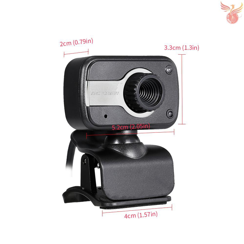 Webcam Usb 480p Kèm Đèn Led Cho Máy Tính | BigBuy360 - bigbuy360.vn