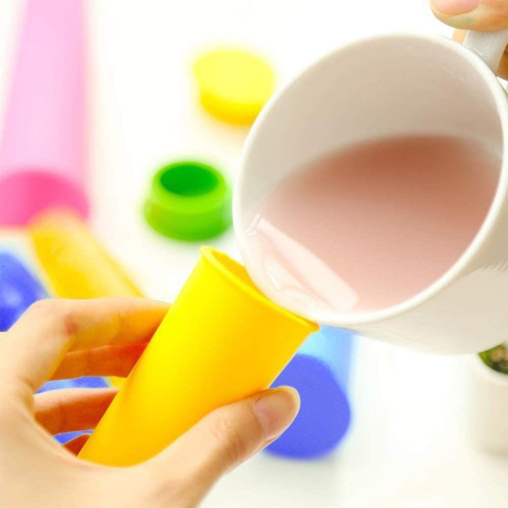 Khuôn Làm Kem Que Có Thể Tái Sử Dụng Tiện Lợi