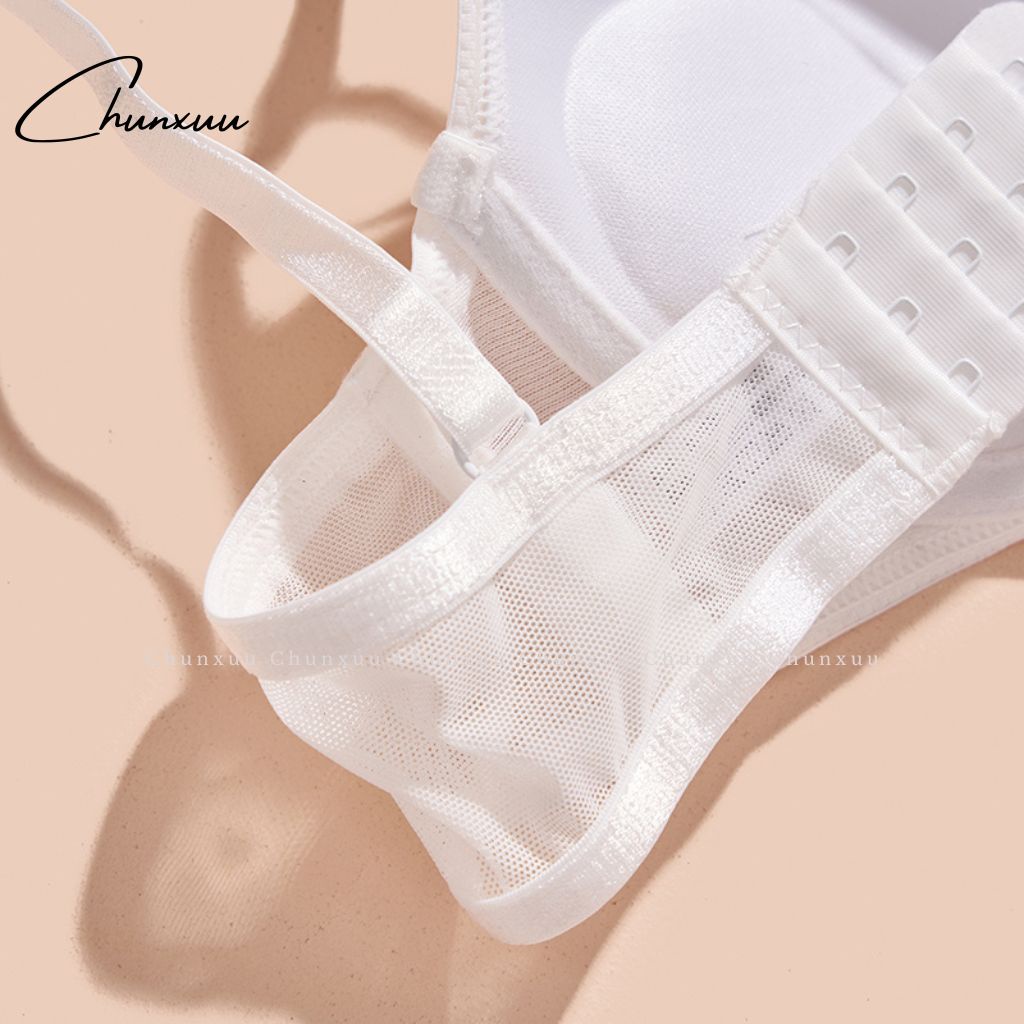 Áo lót nữ đệm dày nâng ngực CHUNXUU, có gọng quả tròn siêu nâng đẩy, phối ren sexy quyến rũ - AV34