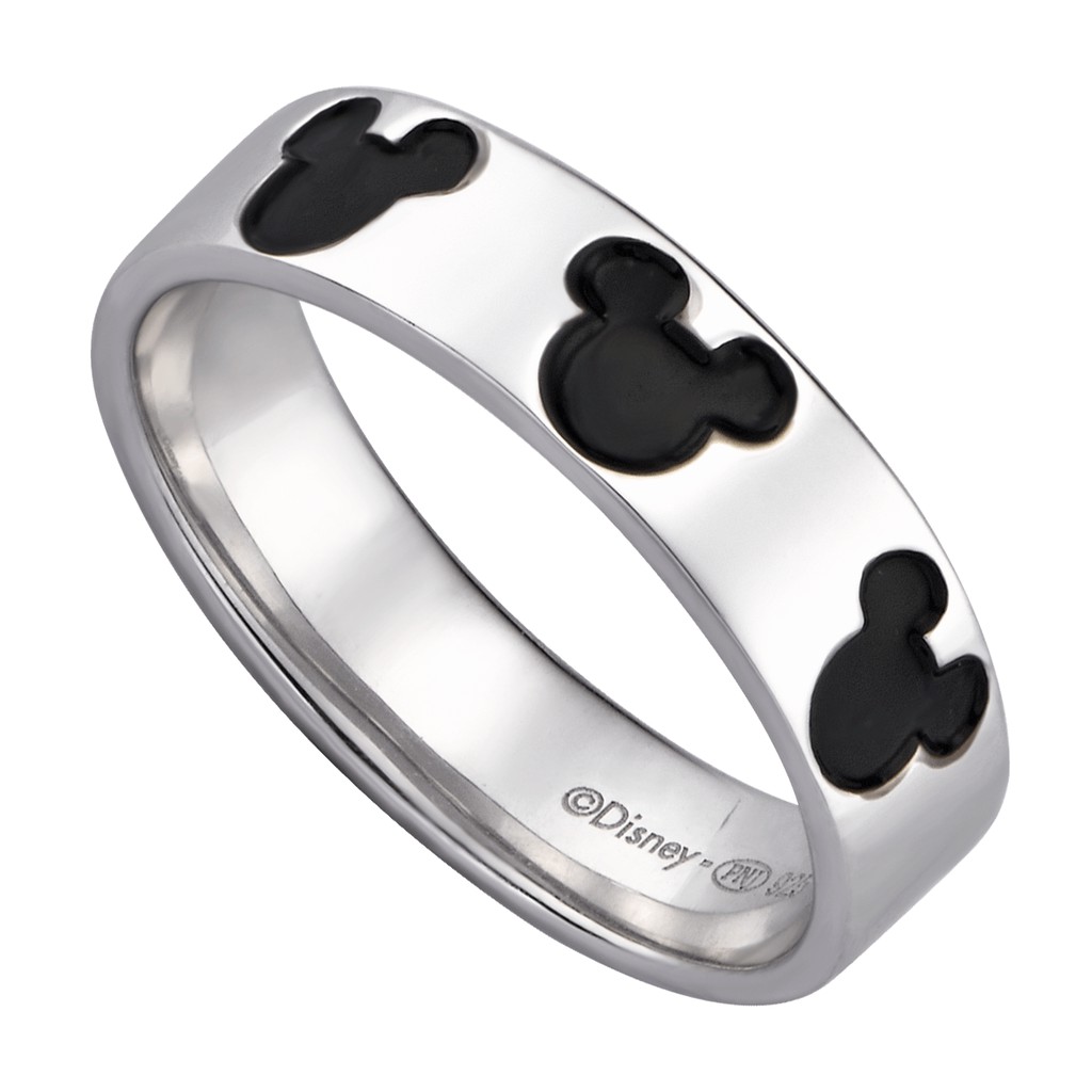 [Mã FARSBRT52 giảm 20% đơn từ 249K] Nhẫn bạc Disney|PNJ Mickey 0000W000003