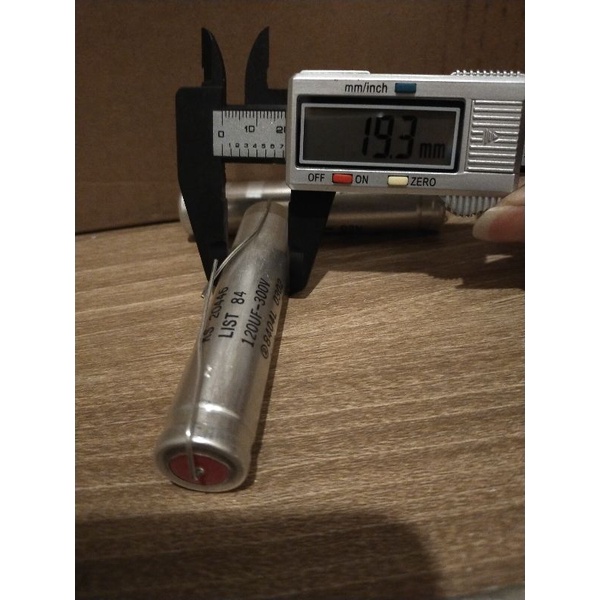 Tụ western electric 120uf/300v