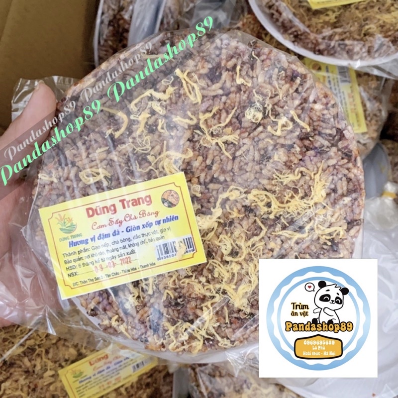 Cơm cháy chà bông gạo nứt