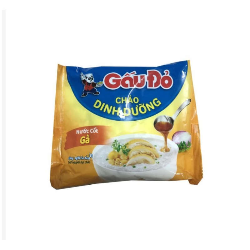Cháo Gấu Đỏ thịt gà 57g