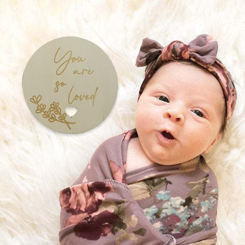 Set 15 Tấm Thẻ Ghi Âm Dùng Làm Đạo Cụ Chụp Ảnh Kỷ Niệm Cho Bé Sơ Sinh