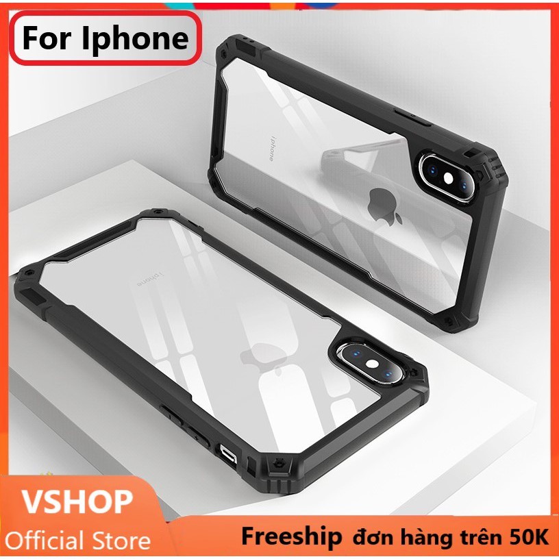 Ốp Lưng Iphone Ốp Iphone 6/7/8/SE2/7Plus/8Plus/X/XS/XR/XsMax/11ProMax TPU dẻo chống sốc