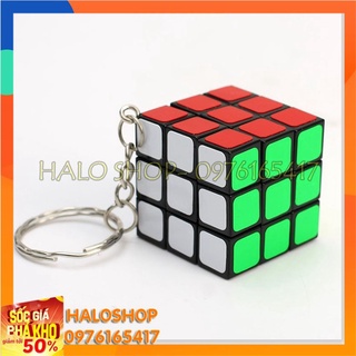 MÓC KHÓA RUBIC MINI XOAY ĐƯỢC
