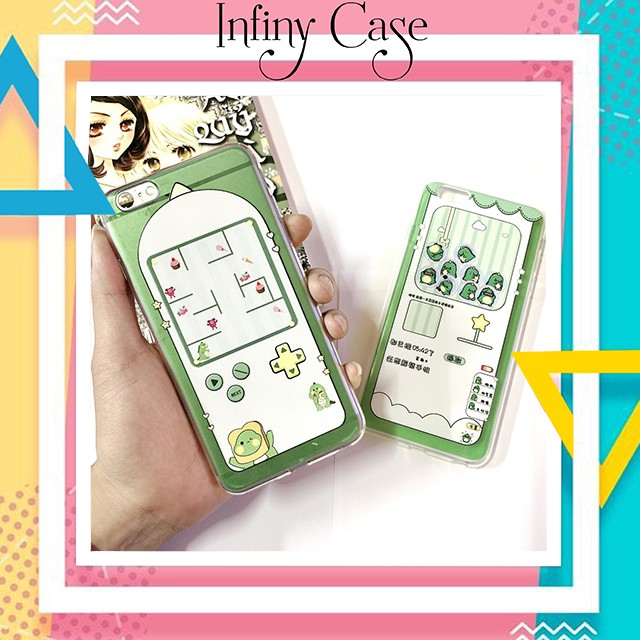Ốp lưng iphone hình Khủng Long Xanh 5 5S 6 6S 6Plus 6S Plus 7 8 7Plus 8Plus X XSMax 11 11 Pro 11 ProMax - Infinity M605