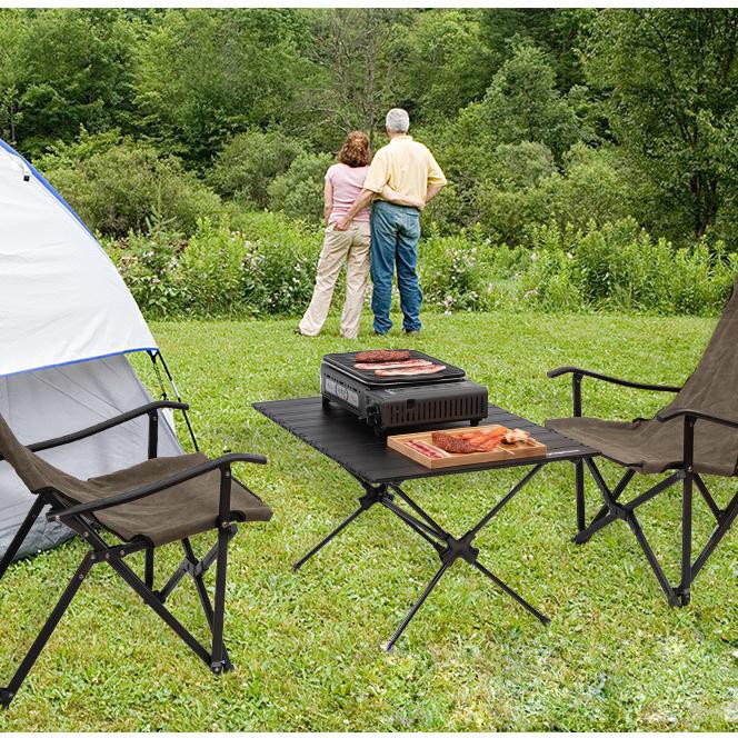 Bàn nhôm du lịch gấp gọn Campingmoon T-520
