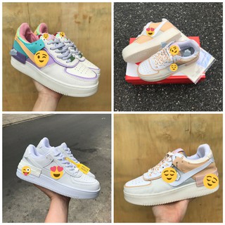 (Tặng Hộp+quà)Giày hoa cúc màu cam ,giày sneaker bảy màu nam nữ cá tính