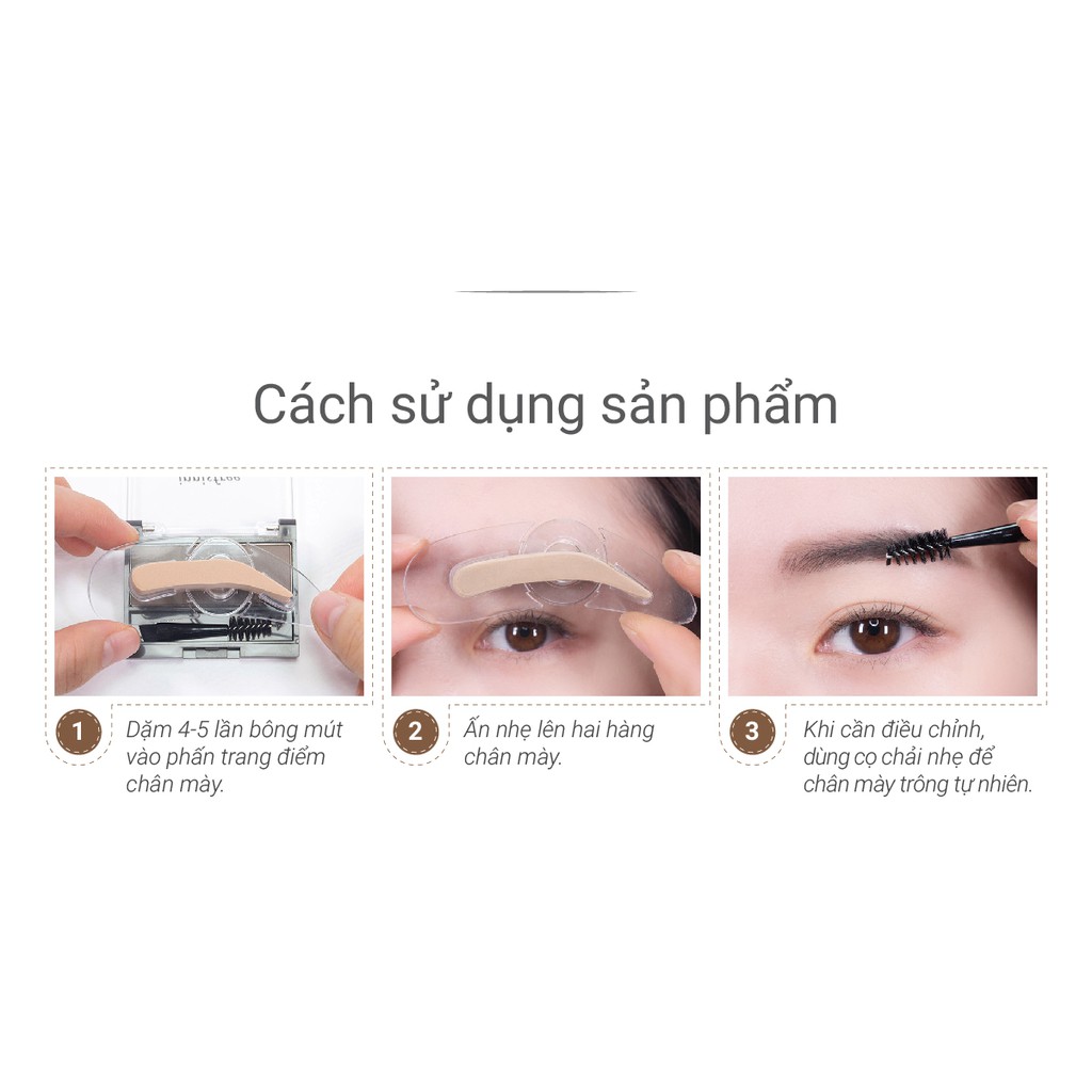 Phấn trang điểm chân mày innisfree Twotone Eyebrow Kit 3.5g | BigBuy360 - bigbuy360.vn