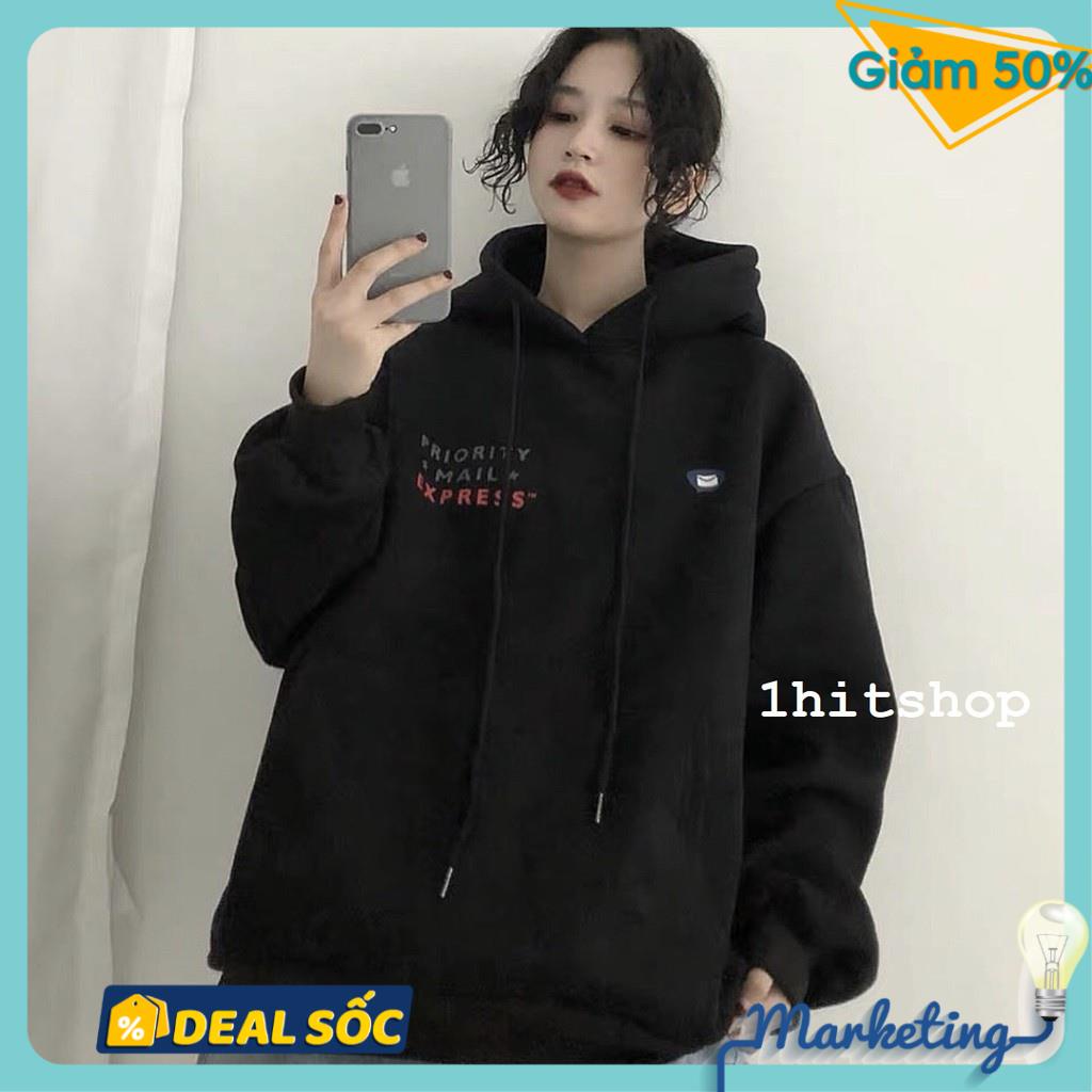 Áo hoodie HT62 Unisex, Áo Sweater form rộng nam nữ hàn quốc Thịnh Thái
