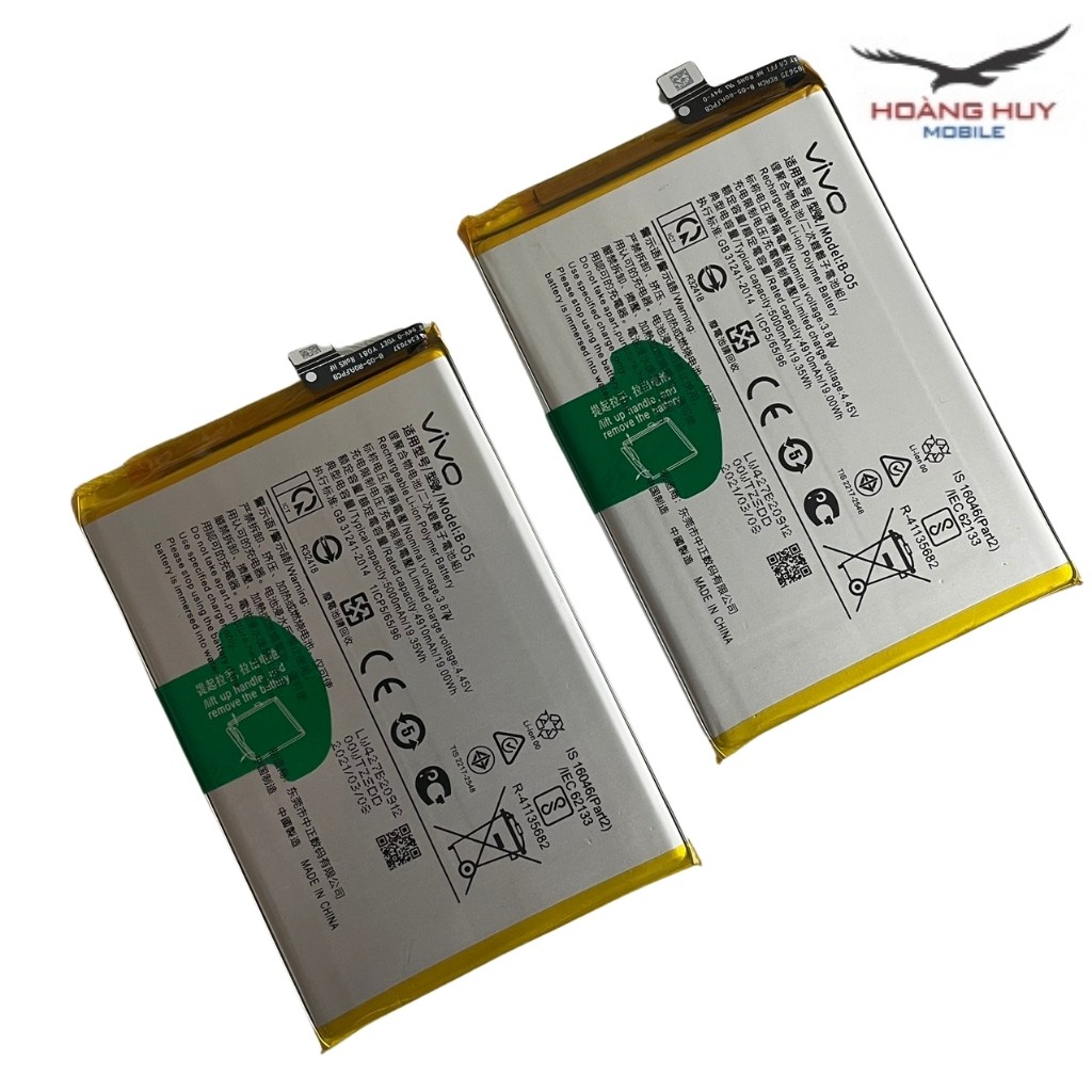 Pin Vivo Y20 / Vivo Y30 B-05 Dung Lượng 5000mAh Hàng Zin Nhập Khẩu Bảo Hành 6 Tháng 1 Đổi 1