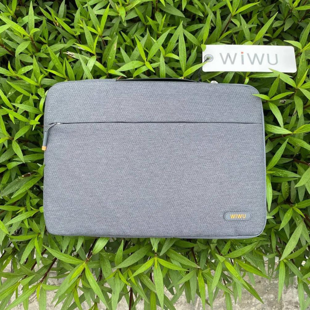 [BH 12 tháng - 1 đổi 1] Túi xách chống sốc WIWU Pilot Sleeve cho Macbook/Laptop - 13/14/15/16 inch (Màu xám)