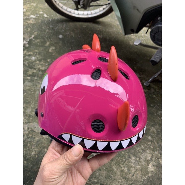 Mũ Bảo Hiểm KID Khủng Long Cho Bé