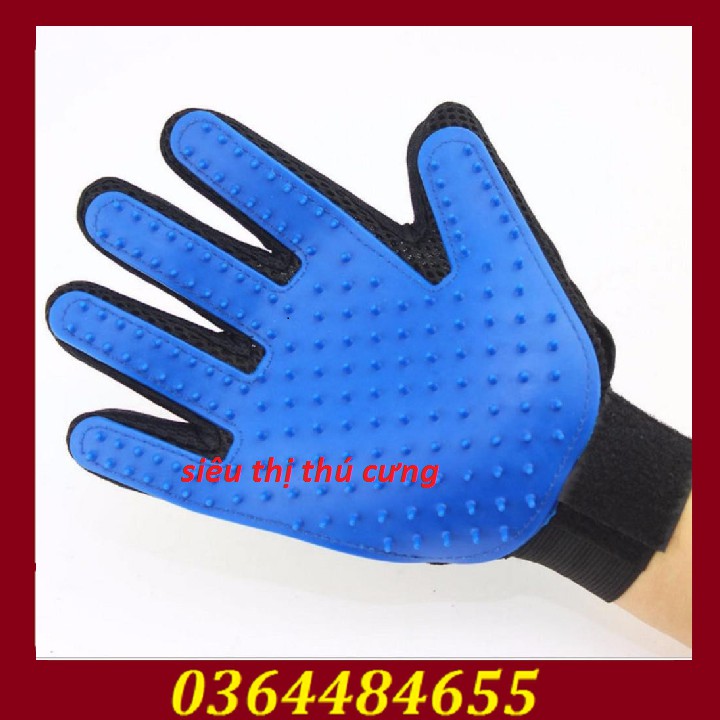 COMBO 5 GANG TAY CHẢI LÔNG CHO CHÓ MÈO-GĂNG TAY CHẢI LÔNG THỪA CHO THÚ CƯNG GIÁ RẺ