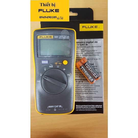 Đồng hồ vạn năng Fluke 101 dây Đài Loan