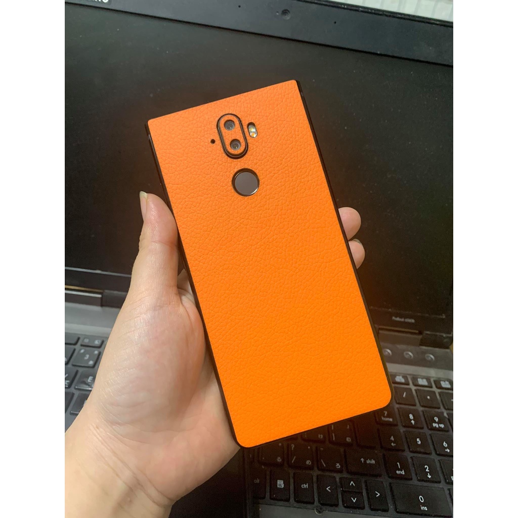 Dán da lưng điện thoại Blackberry Evolve X trơn không các màu