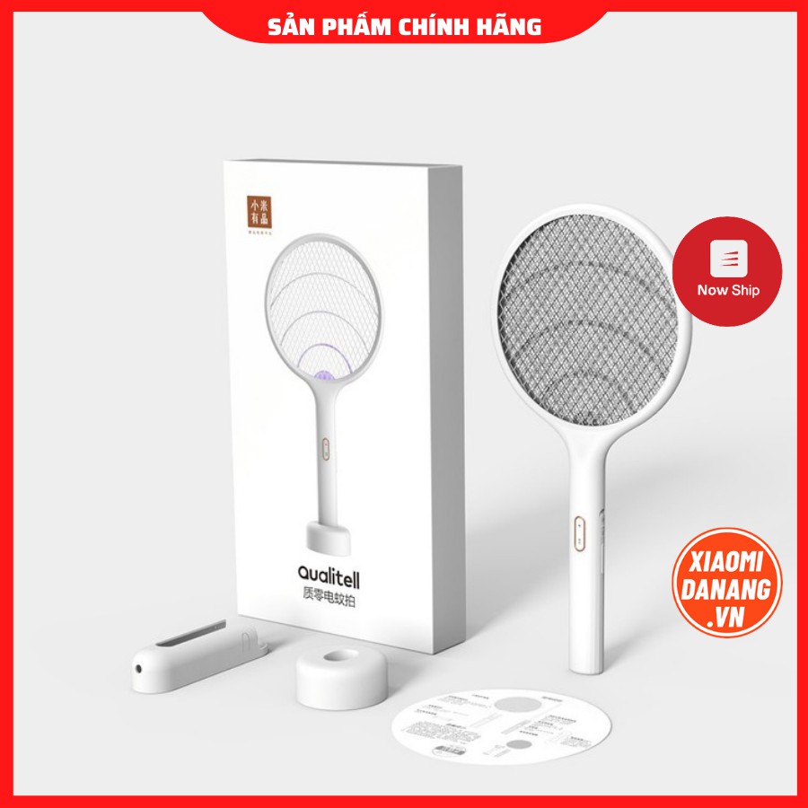 Vợt bắt muỗi Xiaomi Qualitell dung lượng pin 1200mAh ZS9001 cầm tay và treo tường