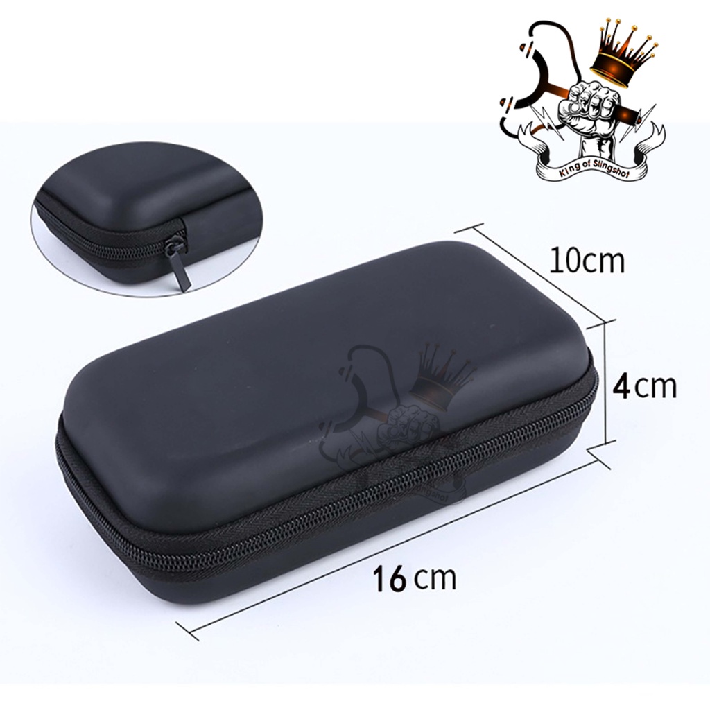 Hộp đựng ná cao su bằng da PU cao cấp - đựng bảo vệ các loại phụ kiện, dễ dàng và tiện lợi khi sử dụng