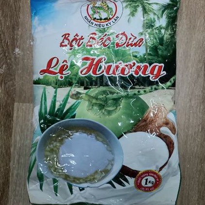 Bột béo dừa Lệ Hương 1kg.
