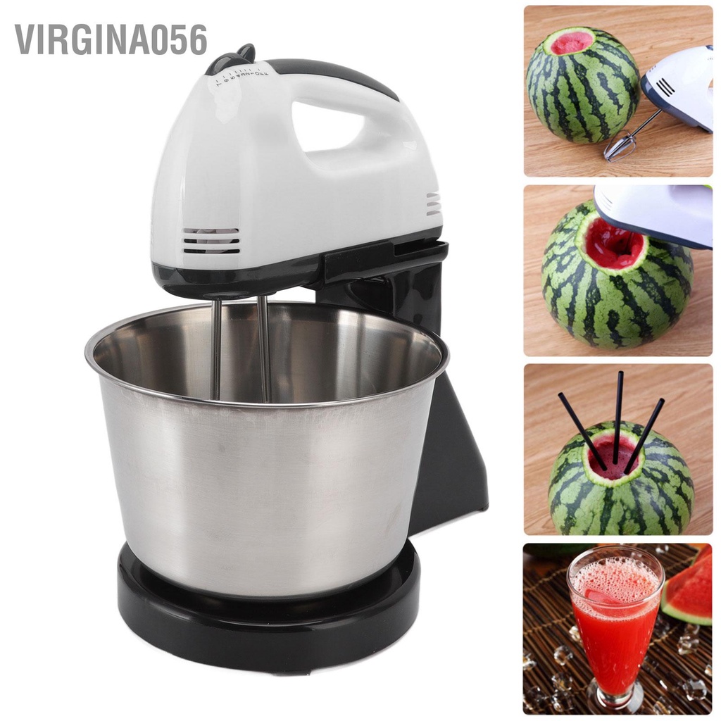 Có thể bán buôn Máy trộn tự động gia đình Tự tiết kiệm thời gian 350W điện có tay cầm để đánh trứng và khuấy Virgina056 Hàng giao ngay
