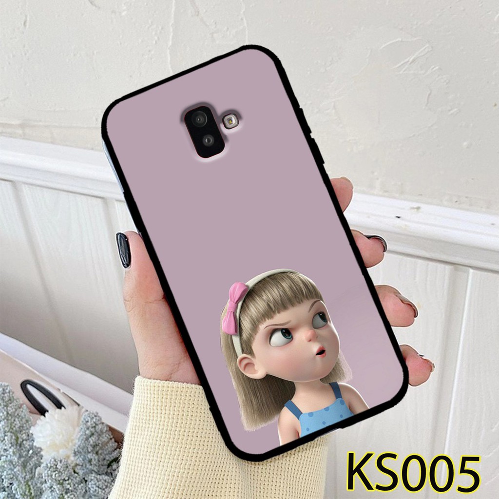 Ốp lưng SamSung J6/J6 PLUS/J8  in hình tự chọn Baby Girl siêu đẹp, độc, lạ_KINGSTORE.HN_Ốp SS J6/J8-2018/J6 Plus