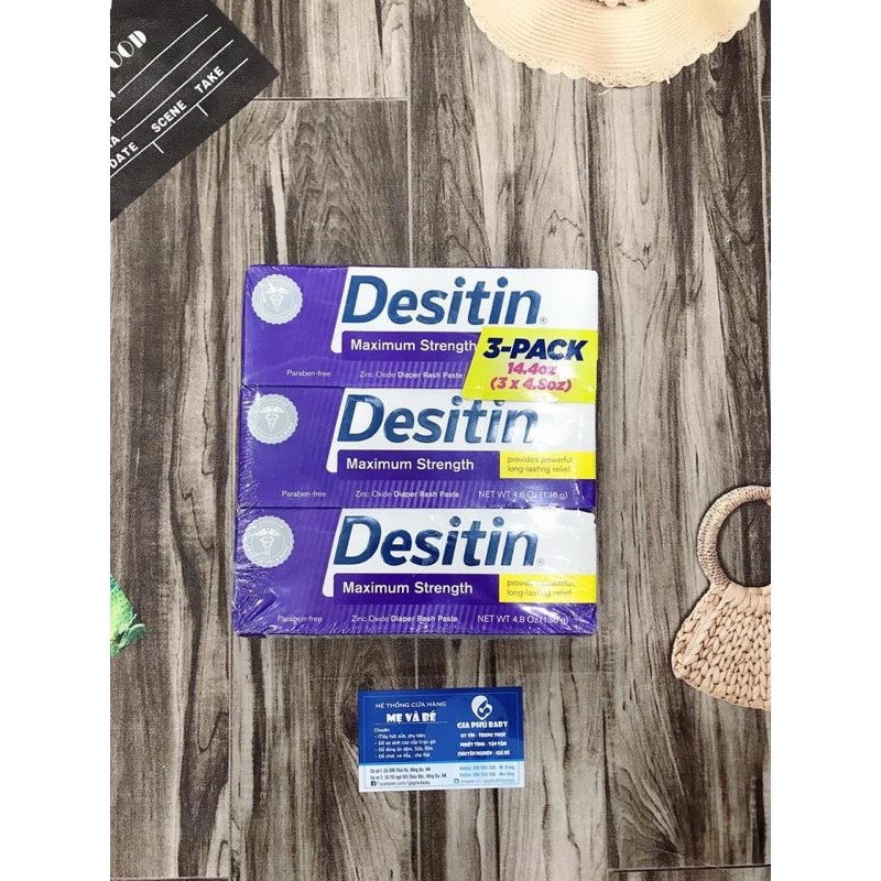 Kem hăm DESITIN tím-DESITIN xanh