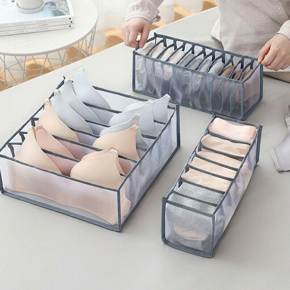 Hộp Đựng Đồ Lót DAPHS Bằng Nylon Tiện Dụng Cho Gia Đình / Ký Túc Xá