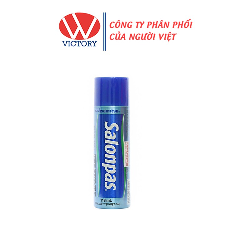 Chai xịt giảm đau Salonpas Jet Spray 118ml - Victory Pharmacy