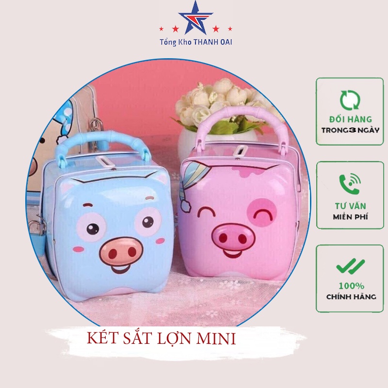 Két Sắt Mini Hình Thú Vui Nhộn Cho Bé Yêu