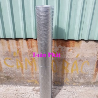 ( Khổ cao 1m và 1m2 x dài 1m x dày 4zem) Tôn dầu mạ kẽm đột lỗ tổ ong, tôn dầu lỗ 4ly